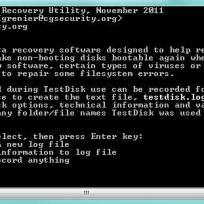 TestDisk & PhotoRe Fotos wiederherstellen Download