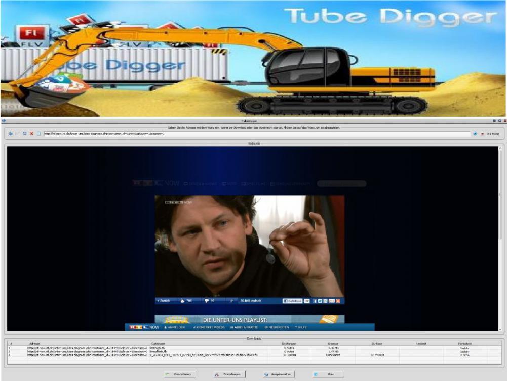 Videodownload von allen bekannten Portalen